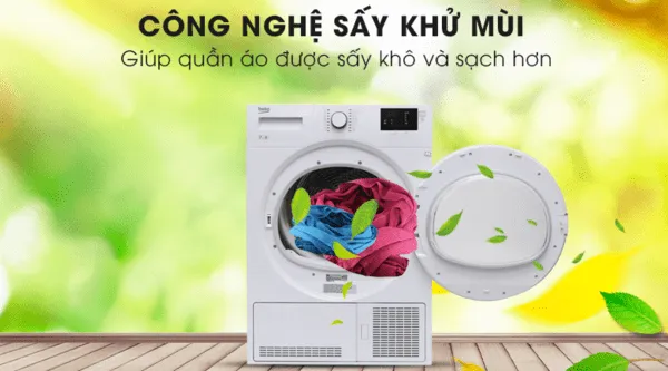 Máy sấy quần áo ngưng tụ Beko là một lựa chọn không tồi